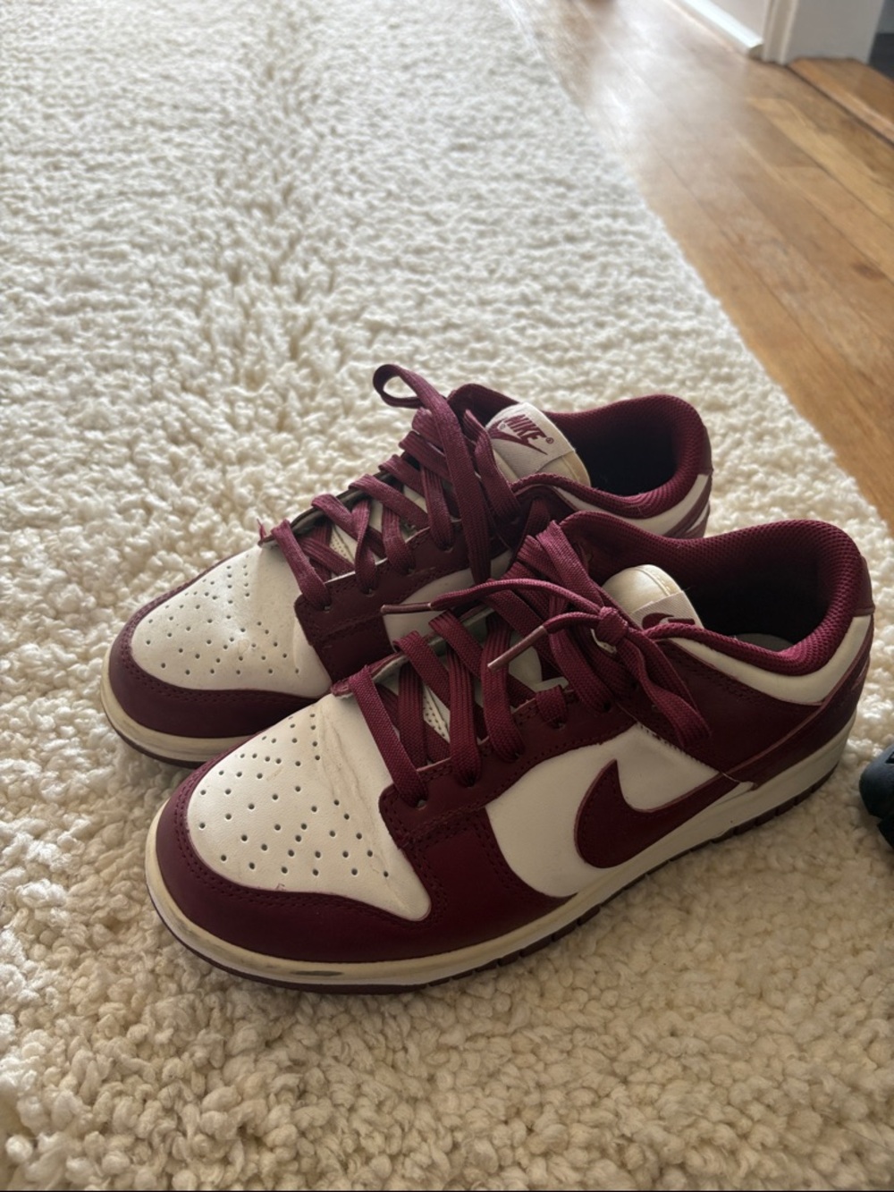 Nike Dunk Low Bordeaux Dark Beetroot 2021 Wmns size 7.5